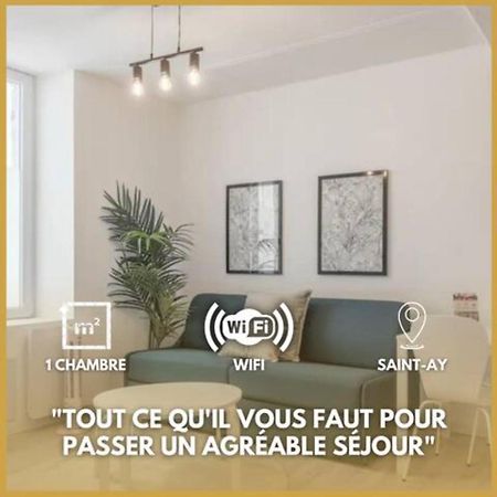 Charme De Loire A St Ay *T2* Apartment Saint-Ay ภายนอก รูปภาพ
